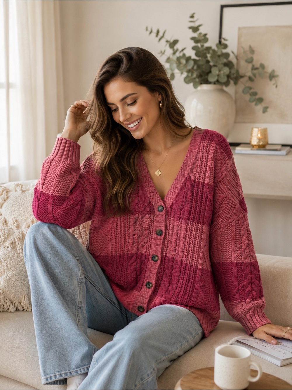 Torrid Cardigan Sweater Plus Size Cozy Chunky Knit. Size 2